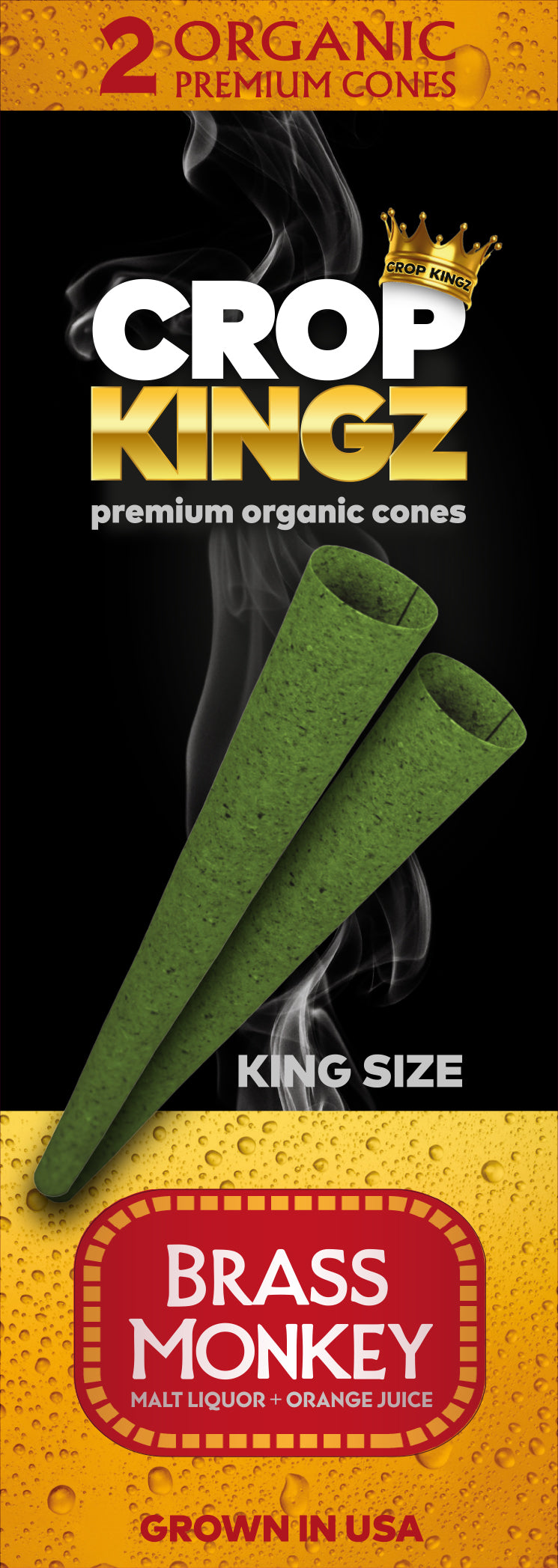 Hemp Cones - 2pack - Brass Monkey