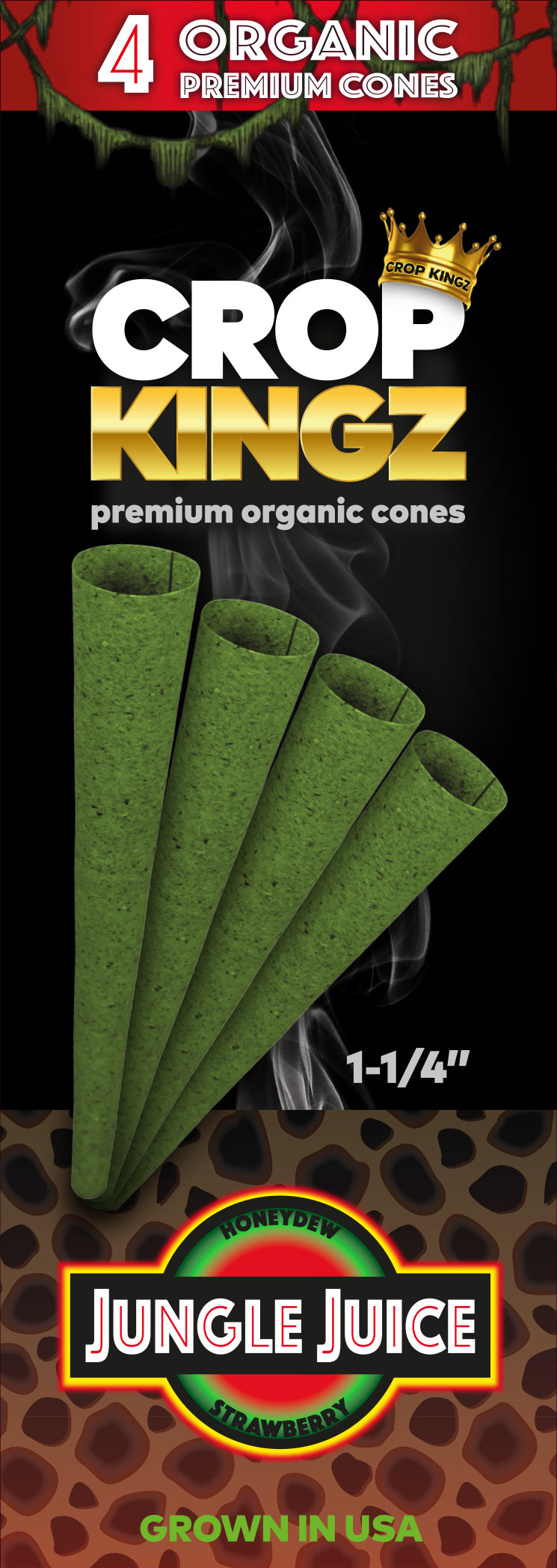 Hemp Cones - 4pack - Jungle Juice