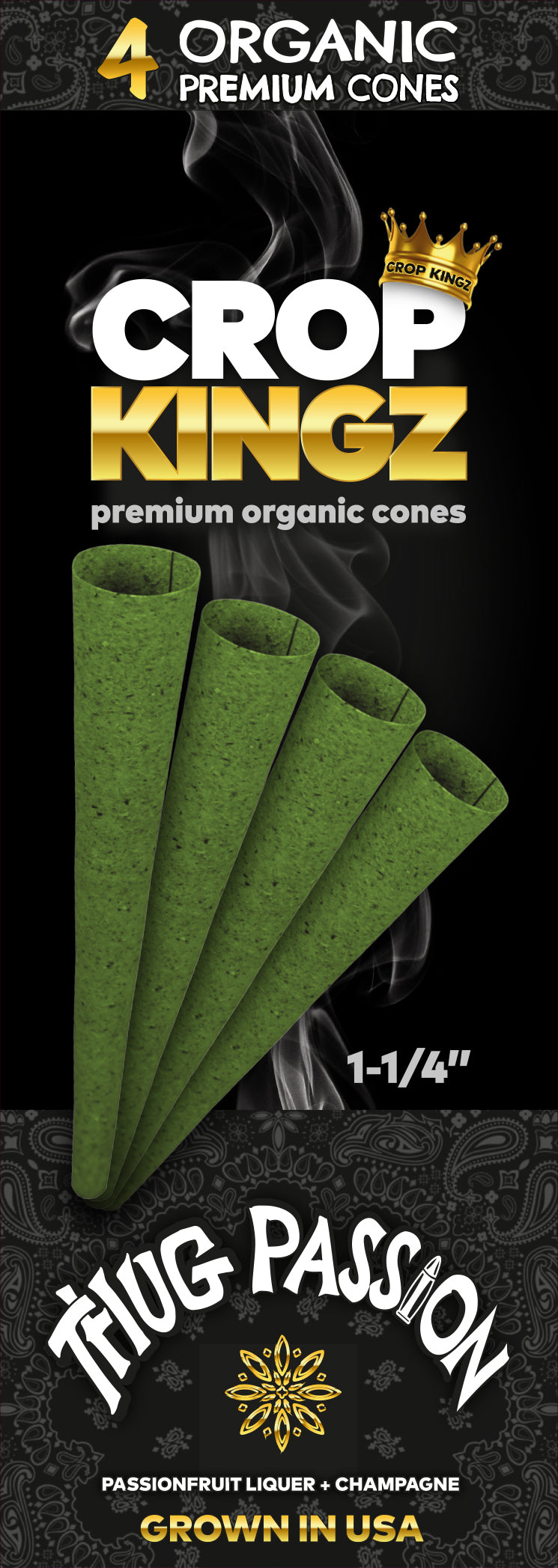Hemp Cones - 4pack - Thug Passion