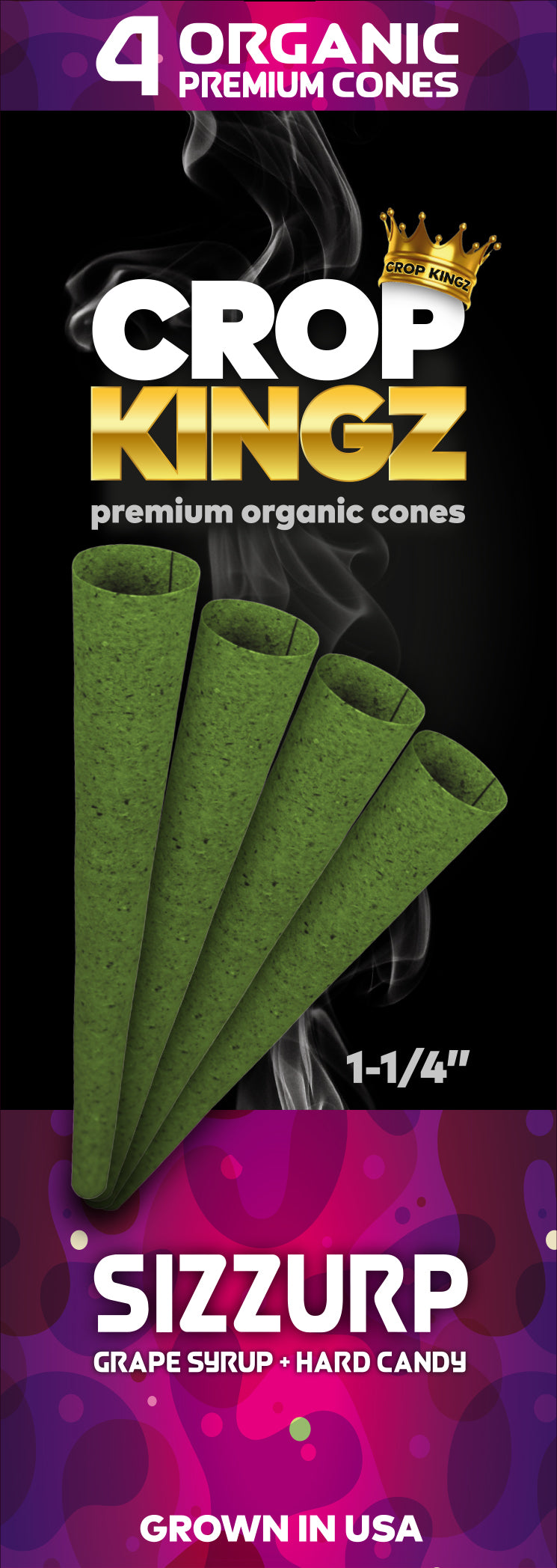 Hemp Cones - 4pack - Sizzurp