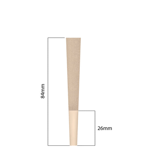 84mm Cones - Unbleached (900ct)