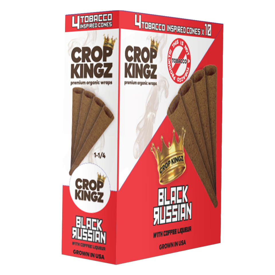 Hemp Cones - 4pack - Black Russian