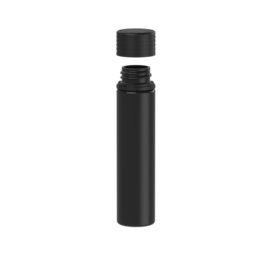 Chubby Gorilla Spiral Tube (CR/TE) - 95mm - BLACK TUBE w/ BLACK CLOSURE - 300ct