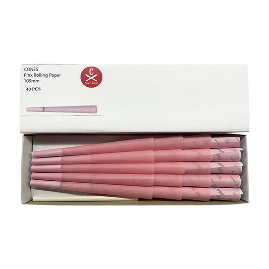 109mm Cones - Pink (40ct)