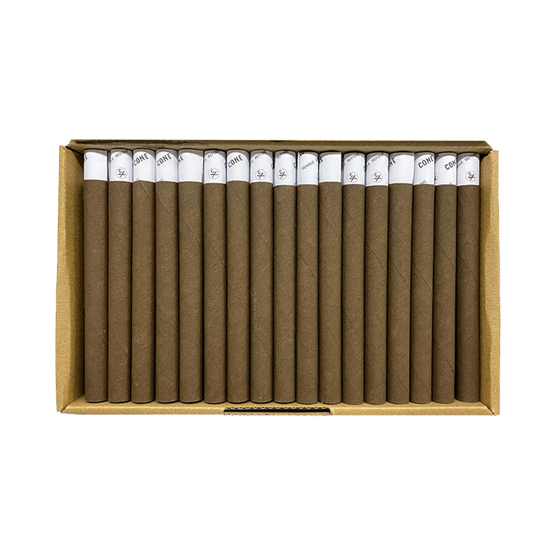 11x109mm Hemp Tubes - Paper Tip - Dark Brown (85ct)