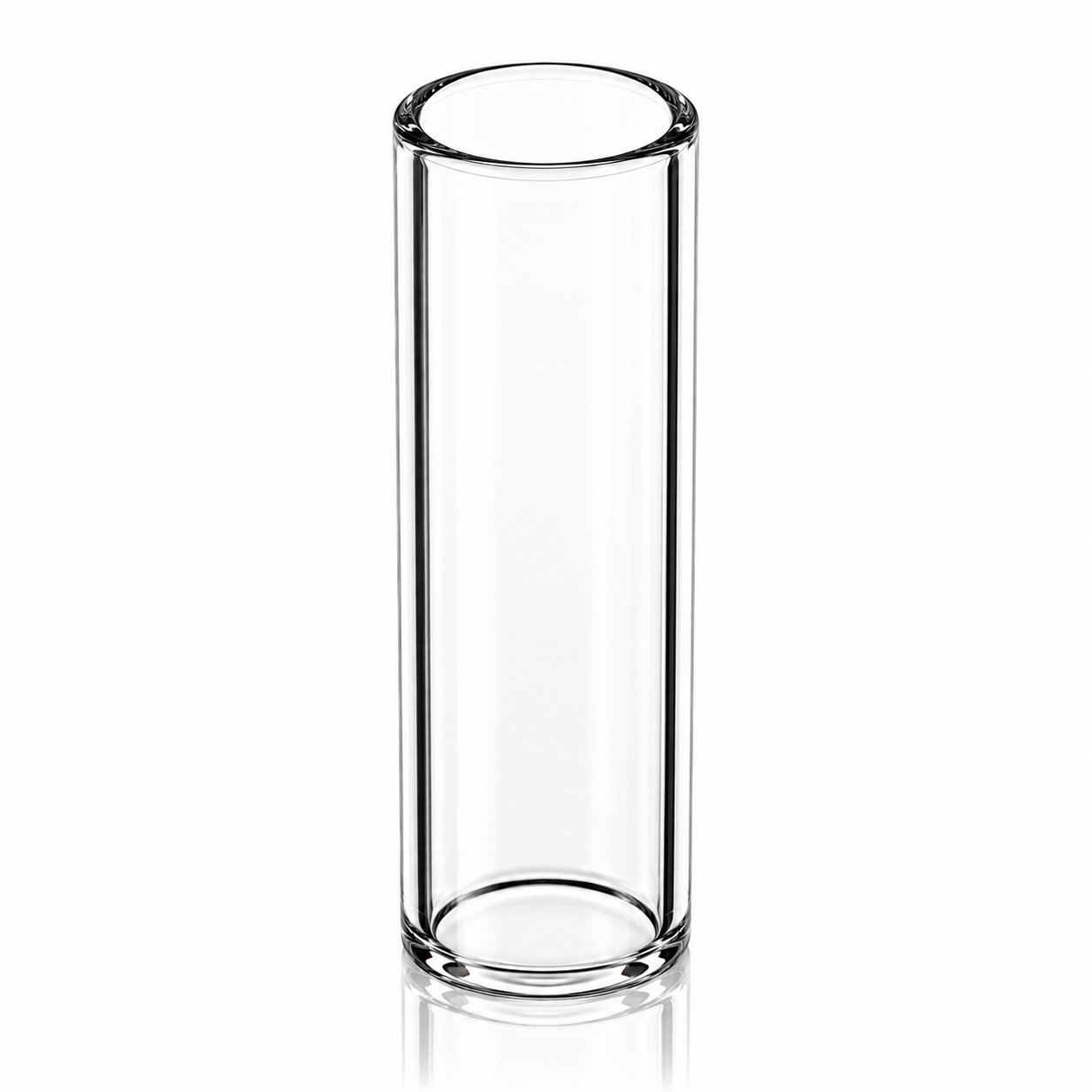 Glass Tip - Cylinder (No Pokes) - Clear