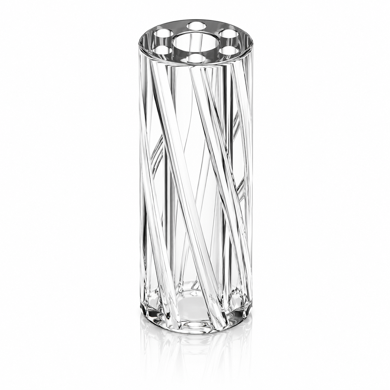 Glass Tip - Vortex - Clear