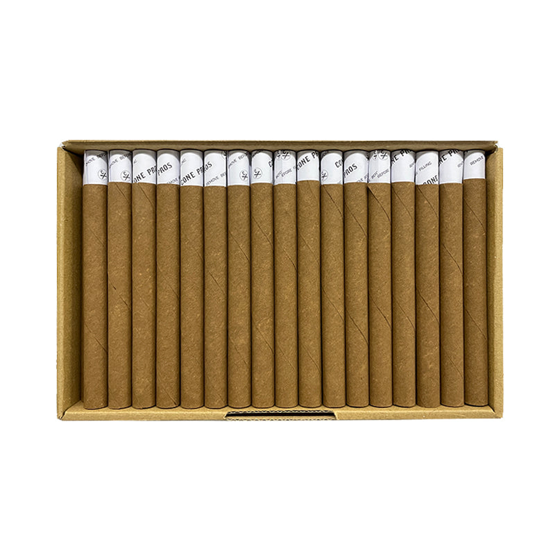 11x109mm Hemp Tubes - Paper Tip - Light Brown (85ct)