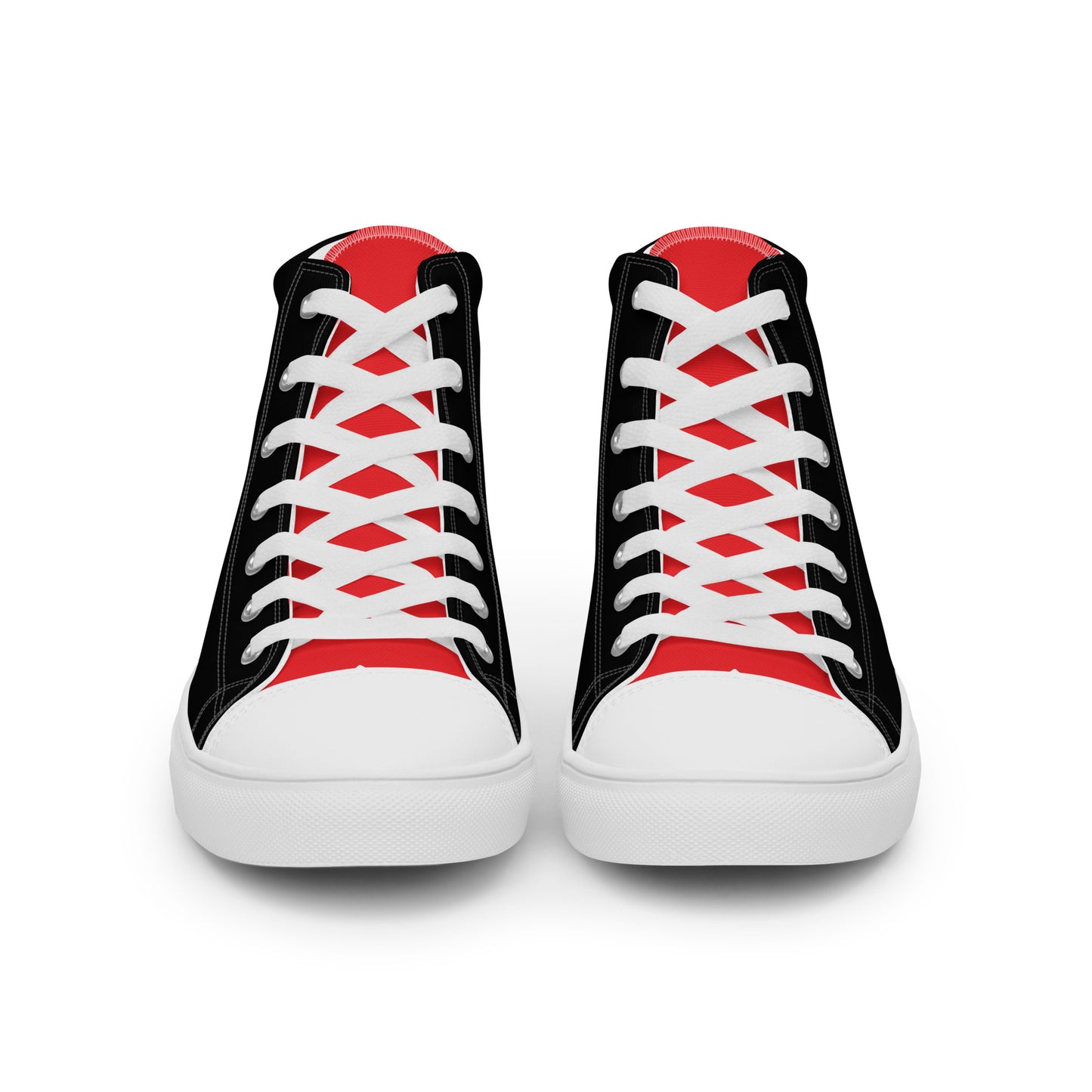 Men’s high top canvas shoes