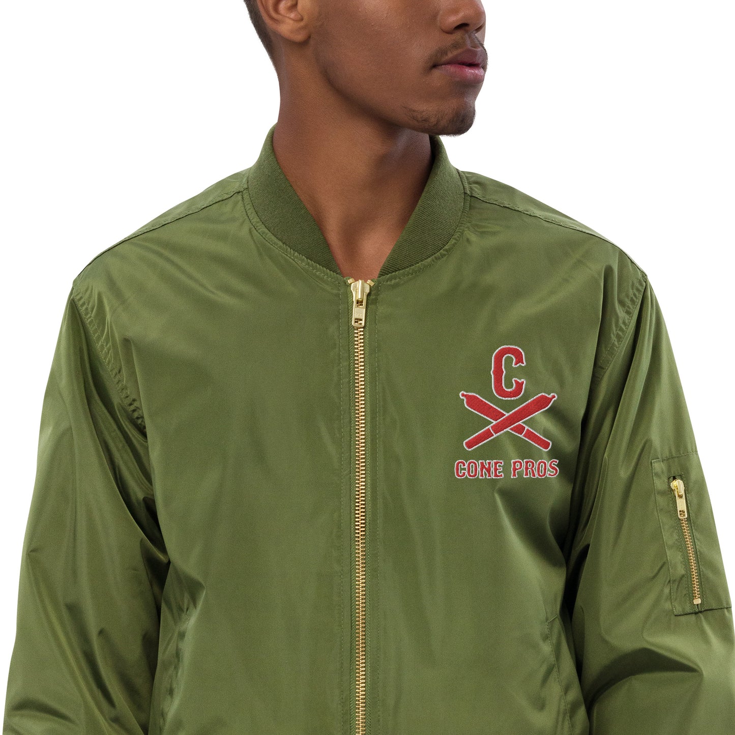 Premium recycled bomber jacket