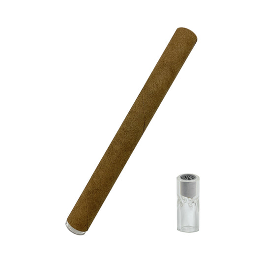 11x109mm TEA Tubes - Glass Tip (covered) - Light Brown (85ct)
