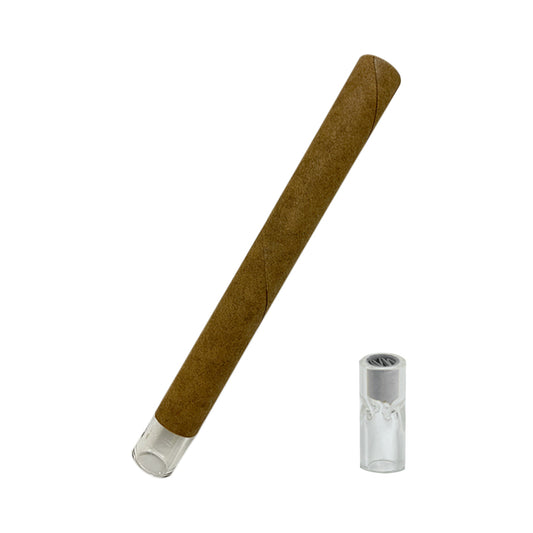 11x109mm TEA Tubes - Glass Tip (exposed) - Light Brown (85ct)