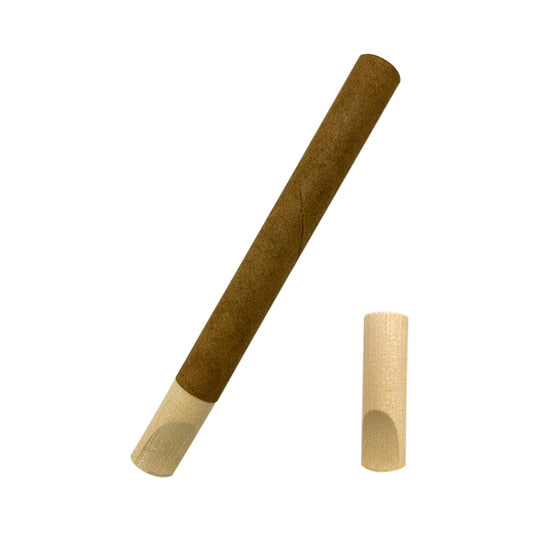11x109mm TEA Tubes - Wood Tip - Light Brown (85ct)