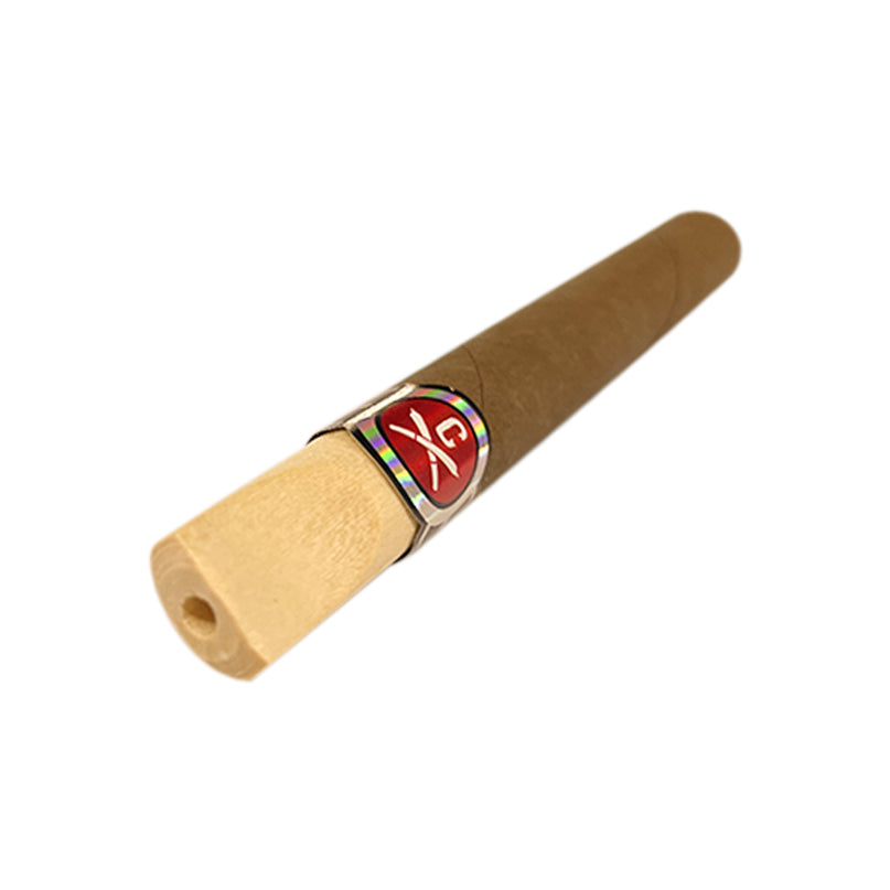 11x109mm TEA Tubes - Wood Tip - Light Brown (10ct)
