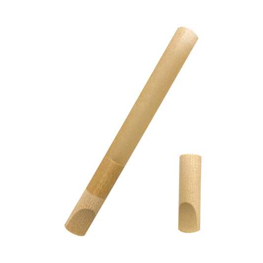 11x109mm Rolling Paper Tubes - Wood Tip - Unbleached (90ct)