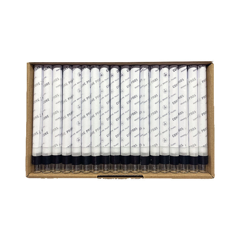 11x109mm Rolling Paper Tubes - Glass Tip - White (90ct)