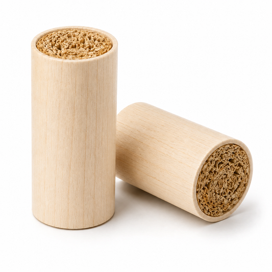 Wood Tip: Cylindrical + Corn Husk (5,000ct)