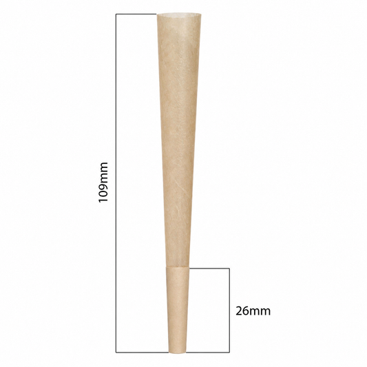 109mm Cones - Unbleached (800ct)