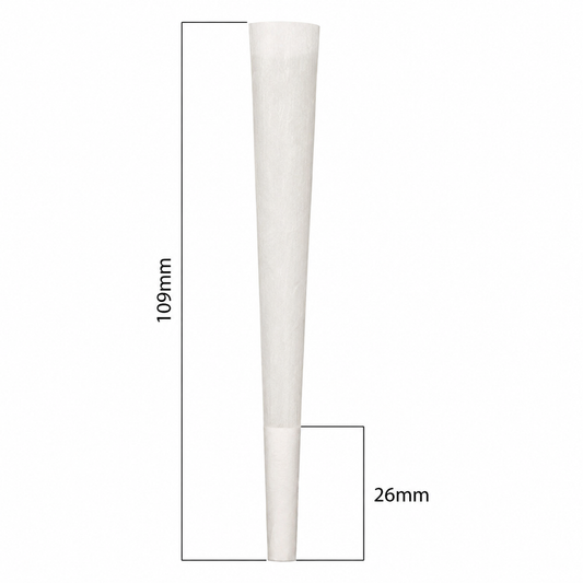 109mm Cones - White (800ct)