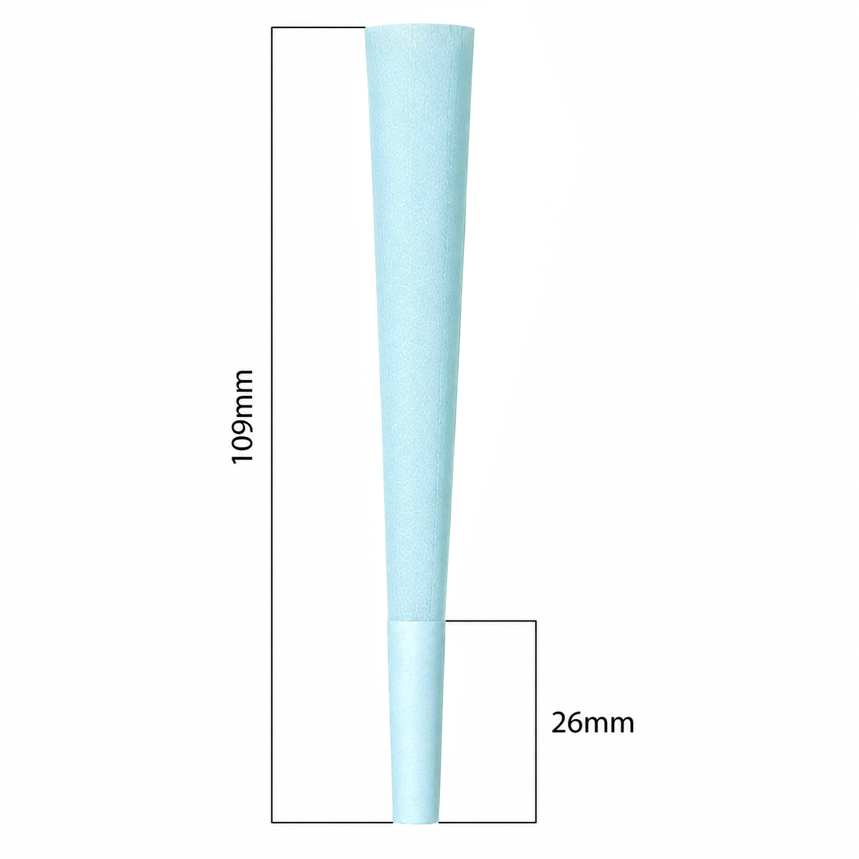 109mm Cones - Blue (800ct)