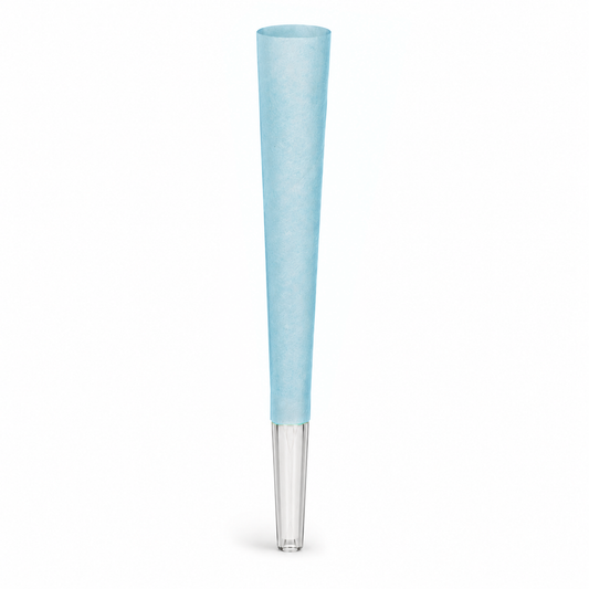 109mm Cones - Glass Tip - Blue (400ct)