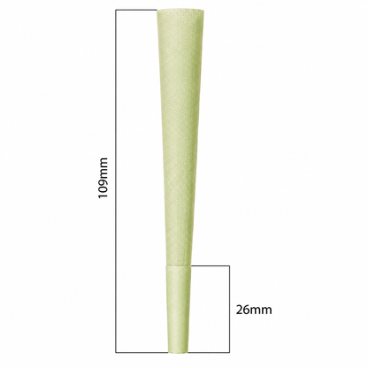 109mm Cones - Green (800ct)