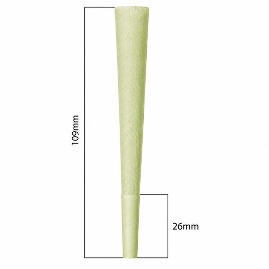109mm Cones - Green (800ct)