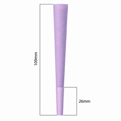 109mm Cones - Purple (800ct)