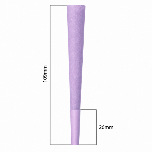 109mm Cones - Purple (800ct)