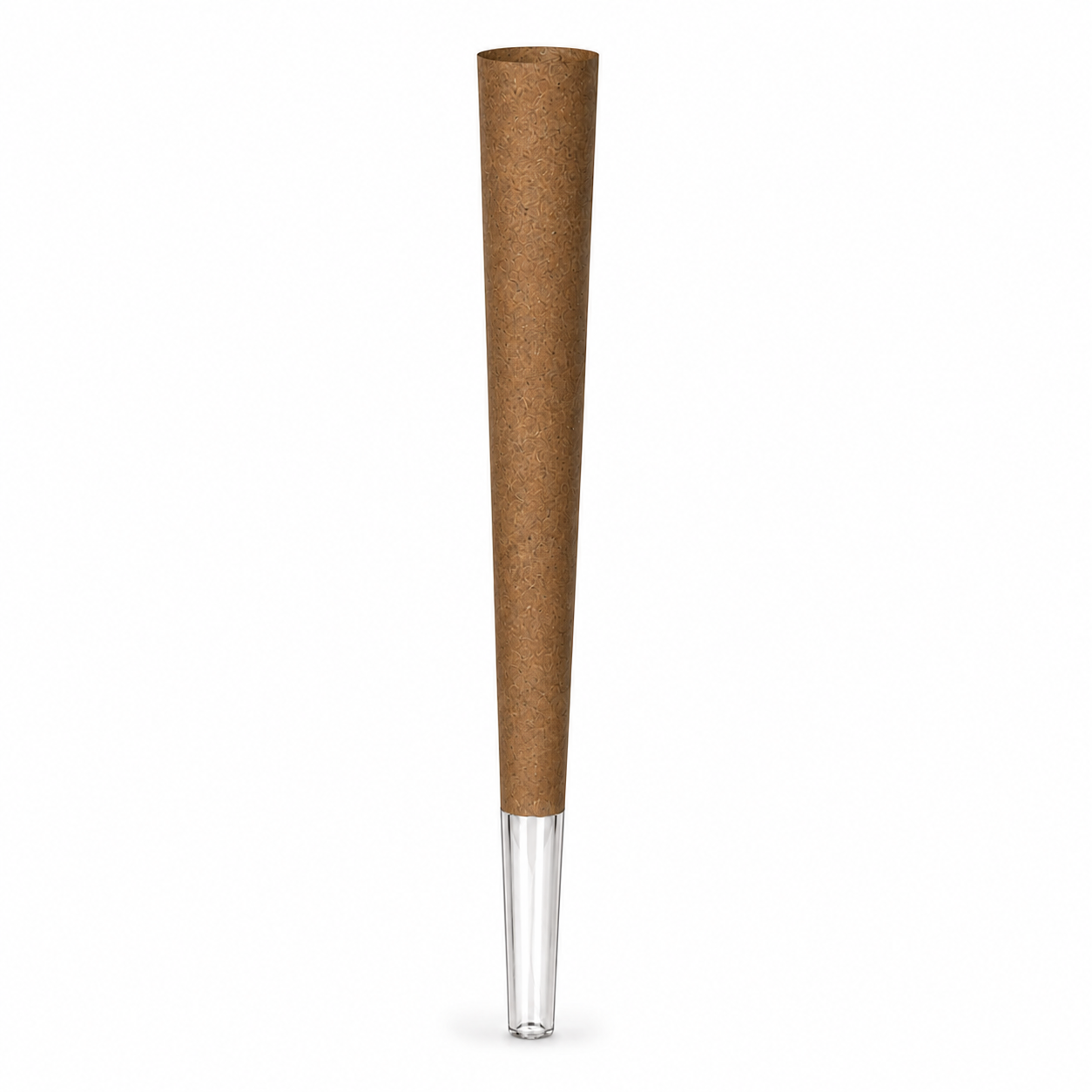 109mm Tea Cones - Glass Tip - Brown (400ct)