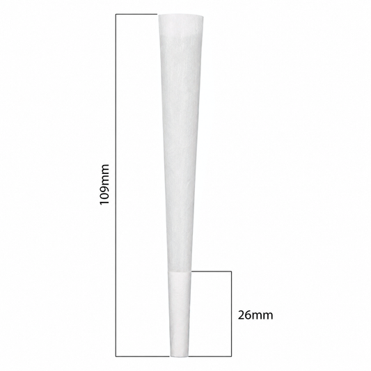 109mm Cones - White (800ct)