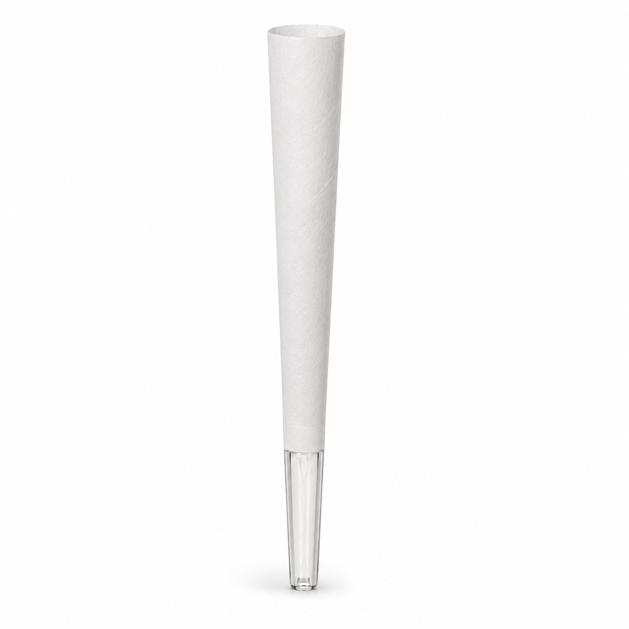 109mm Cones - Glass Tip - White (400ct)