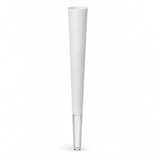 109mm Cones - Glass Tip - White (400ct)