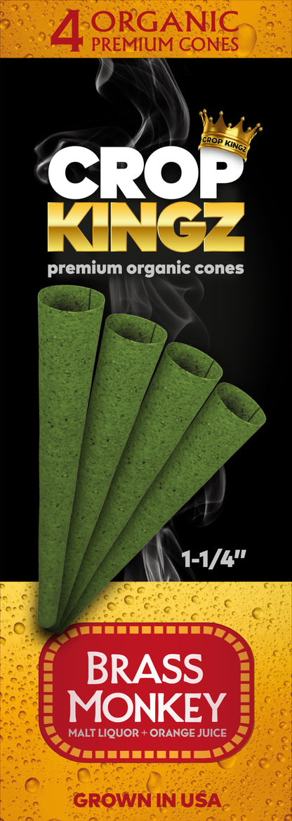 Hemp Cones - 4pack - Brass Monkey