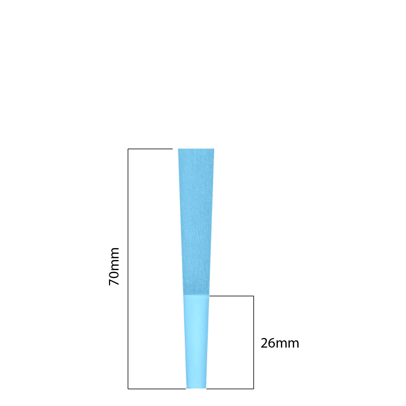 Cones (case): 70mm