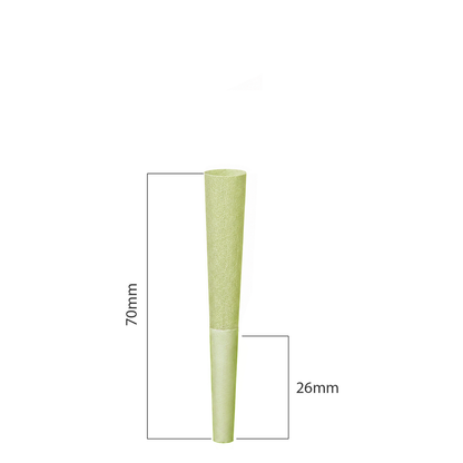 70mm Cones - Green (450ct)