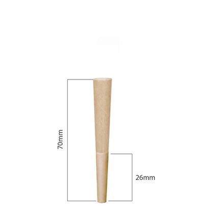 70mm Cones - Unbleached (900ct)