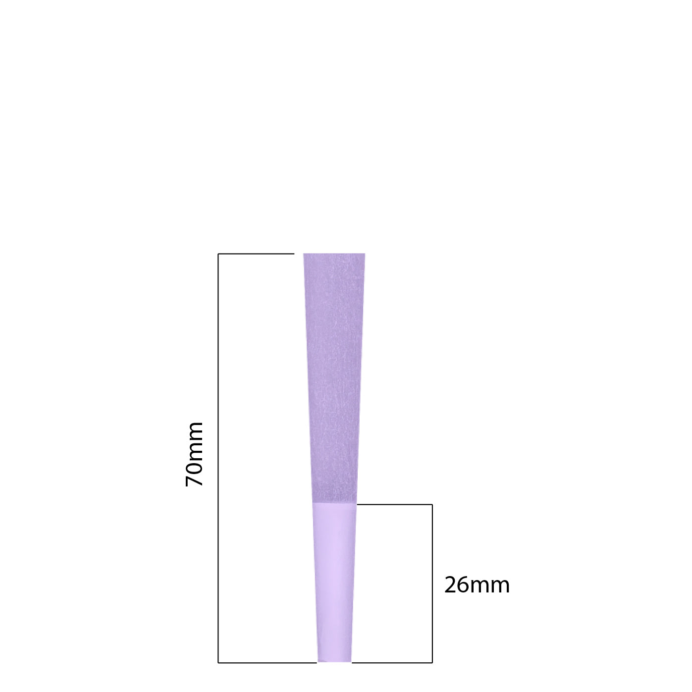 Cones (Purple): 70mm - 900 Count