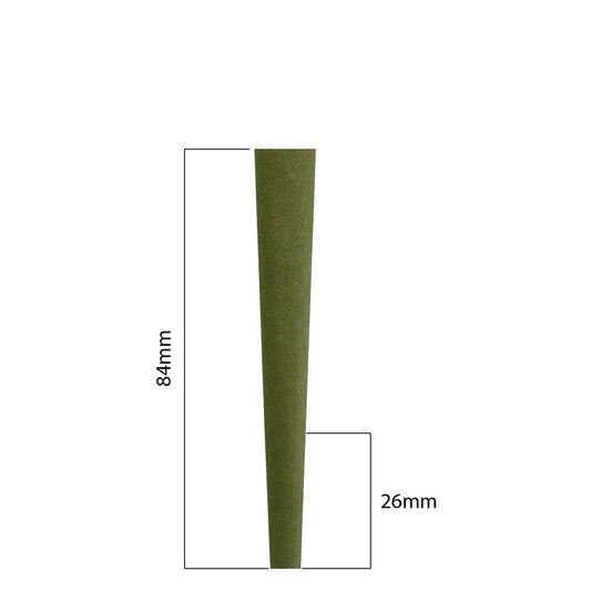 Cones (Green Hemp): 84mm