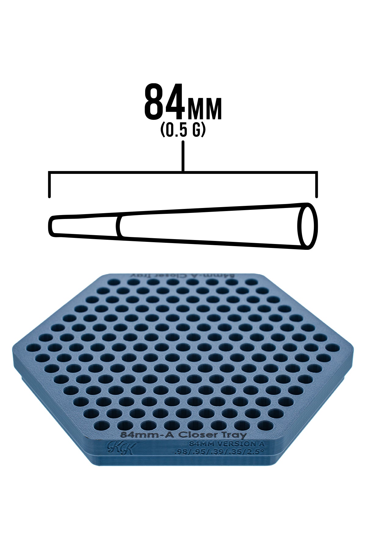 Receiving Tray - 70mm, 84mm, 98mm, 109mm