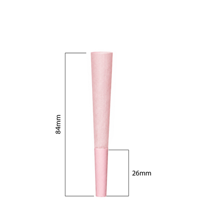 84mm Cones - Pink (500ct)