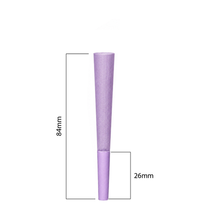 84mm Cones - Purple (500ct)