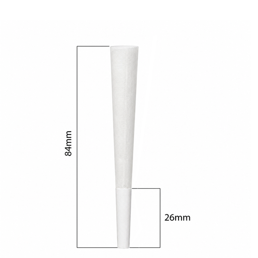 84mm Cones - White (900ct)