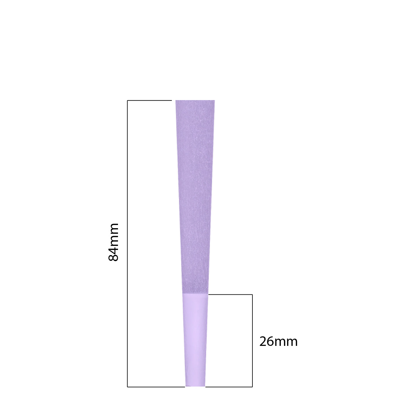 Cones (Purple): 84mm - 900 Count