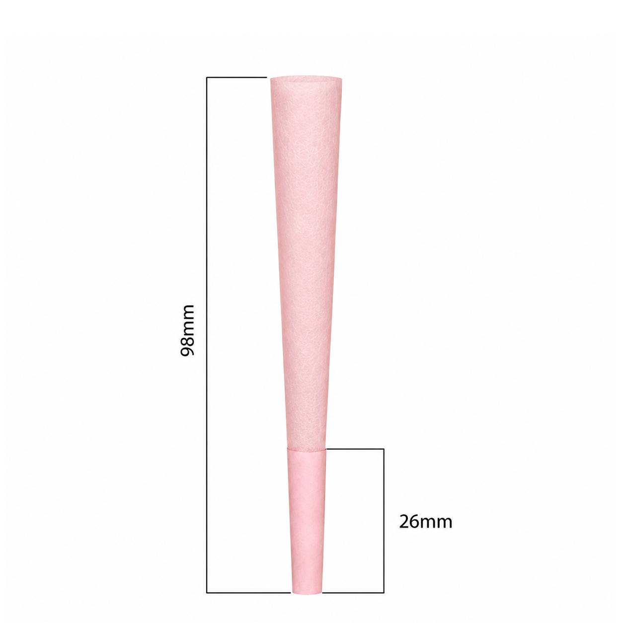 98mm Cones - Pink (800ct)