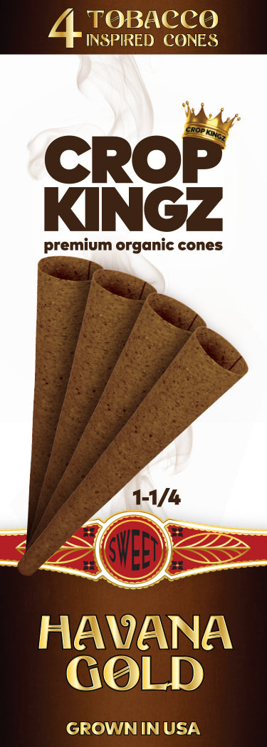 Hemp Cones - 4pack - Havana Gold