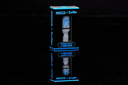 Marty's Pocket Rocket x Cookies Collab Glass Tip