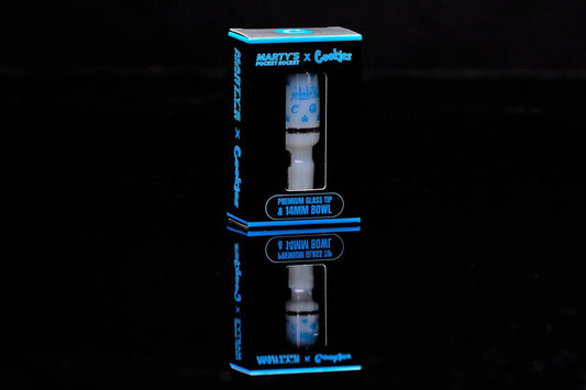 Marty's Pocket Rocket x Cookies Collab Glass Tip