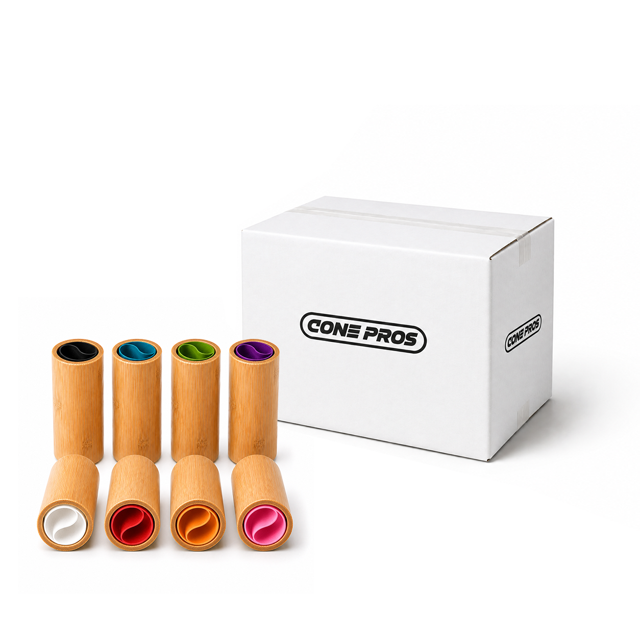 Bamboo Tip: Cylindrical + COLOR Paper (5,000ct)