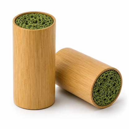 Bamboo: Cylindrical + COLOR Corn Husk